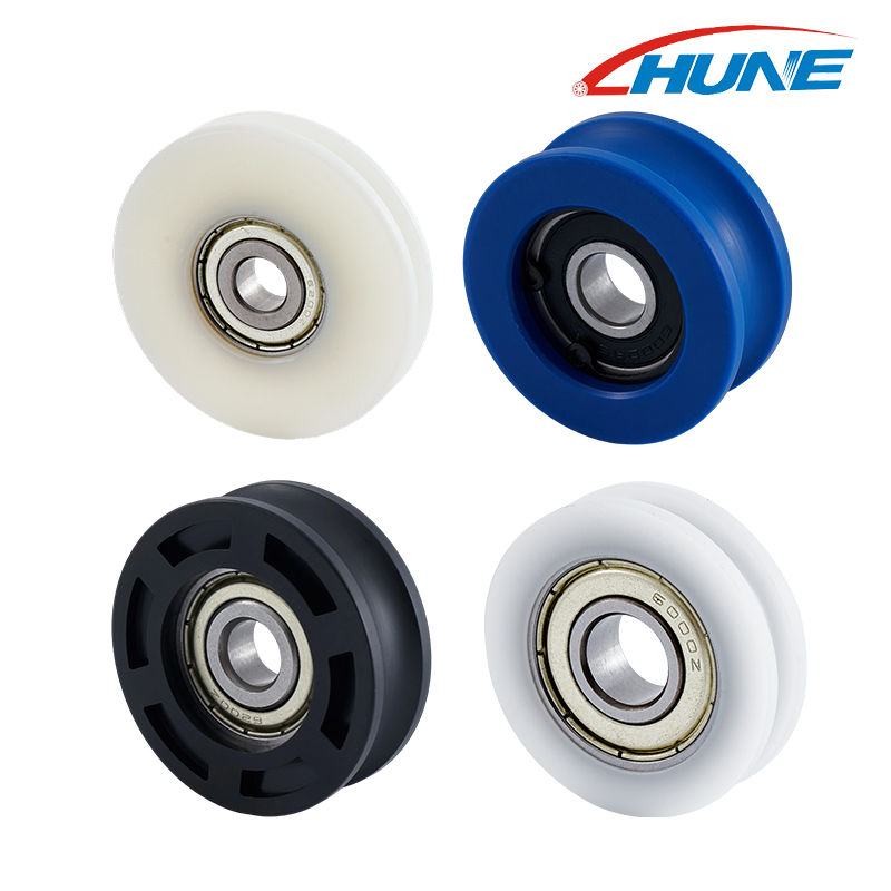U Wheel Pulley Groove 6100ZZ 6200ZZ TREOIR TRÁDÁIL TRÁDÁIL SLÁINT
