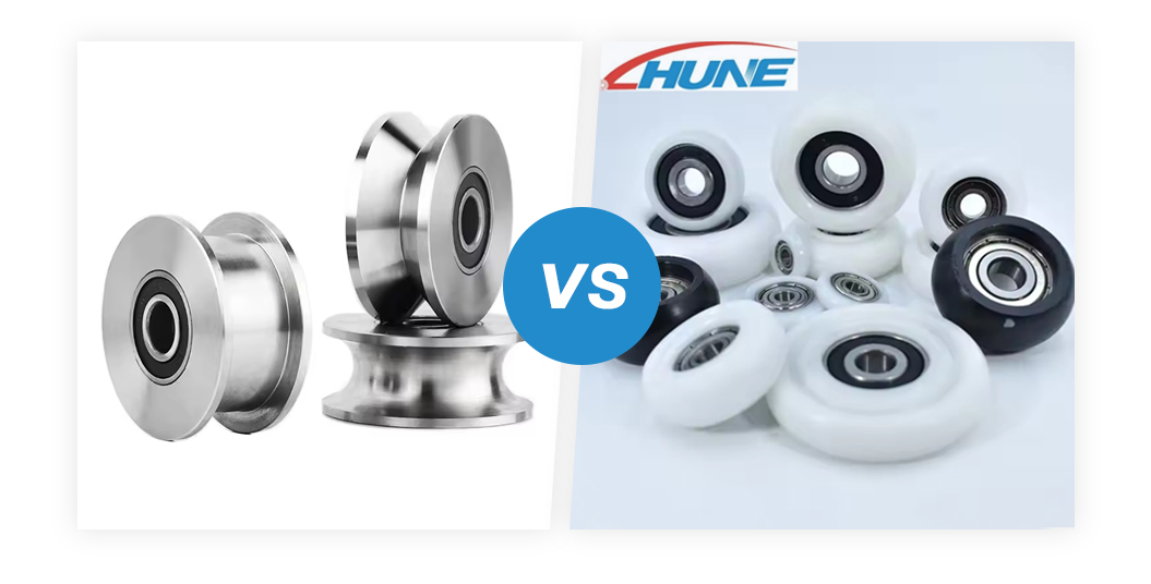 Nylon Bearing Pulleys vs Metal Bearing Pulleys