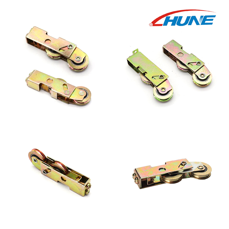 2 Pacáiste Athsholáthar Rollóirí Doras Sleamhnáin, Comhthionól sorcóir Tandem Athsholáthar Geata Scáileáin Doras Gloine Sleamhnáin