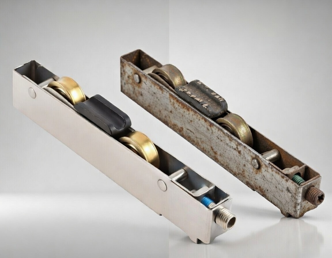  Do Rollóirí Doras Sleamhnáin a Chosaint ó Dhamáiste Aimsire agus DIRT