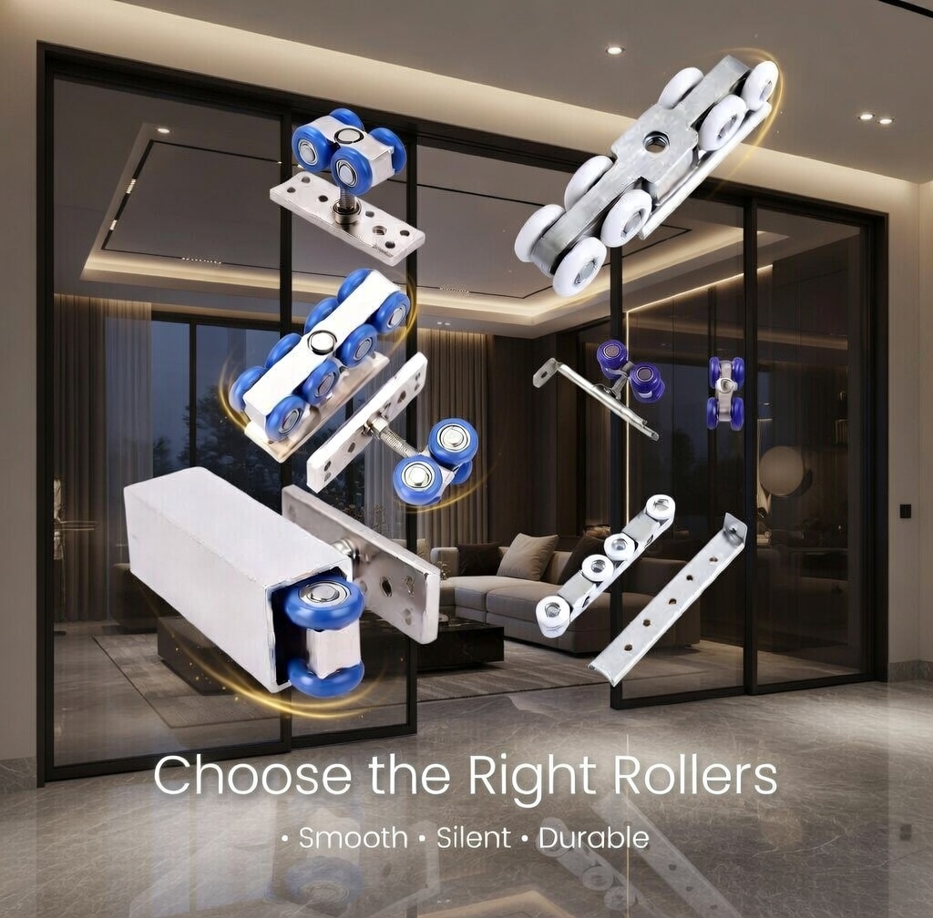  Conas Rollóirí Doras Sleamhnáin Cuas a Roghnú i 2026: Treoir Iomlán Ceannaitheora